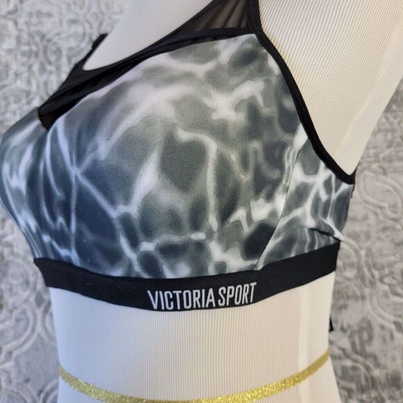 Victoria Sport Sports Bra Size 34C Gray Victoria's Secret Incredible Lightweight - Picture 2 of 7